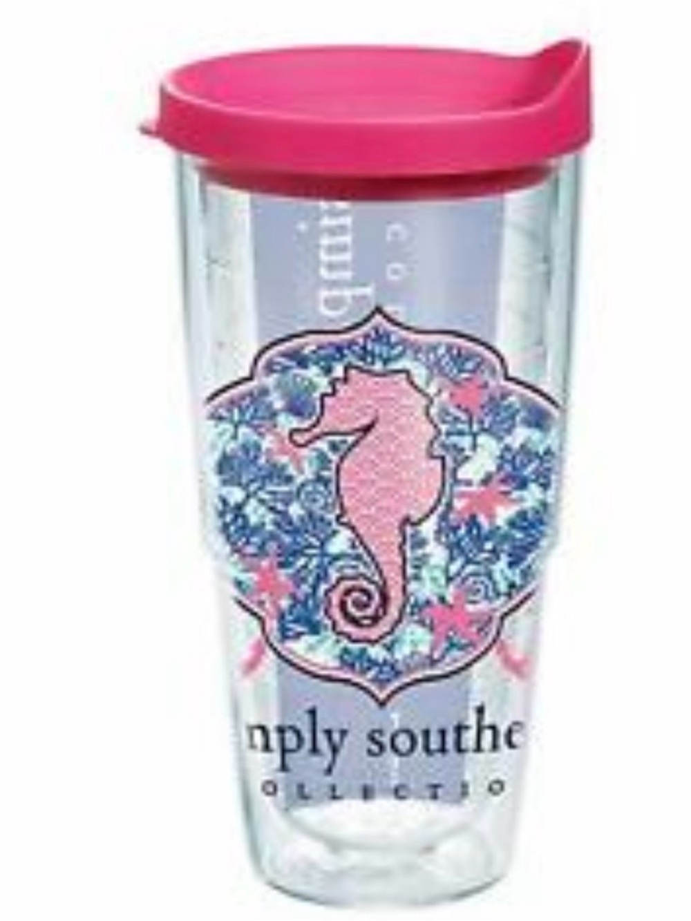 Simply Southern 16oz Tervis Tumbler Seahorse Pattern